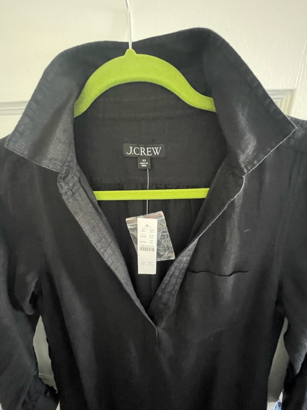 J. Crew Bungalo Linen Maxi Dress - Picture 2 of 7